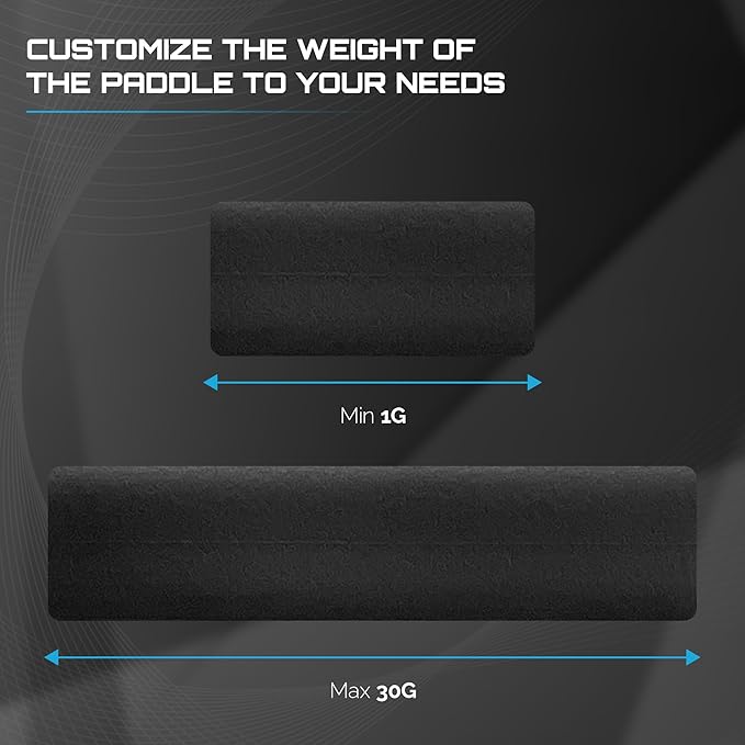 Tungsten Weighted Tape for Pickleball Paddles