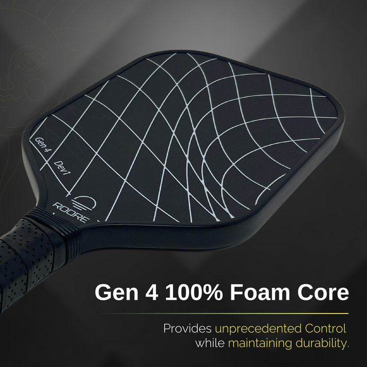 Gen 4 100% Foam Core Elongate T700 Carbon Fiber Pickleball Paddle